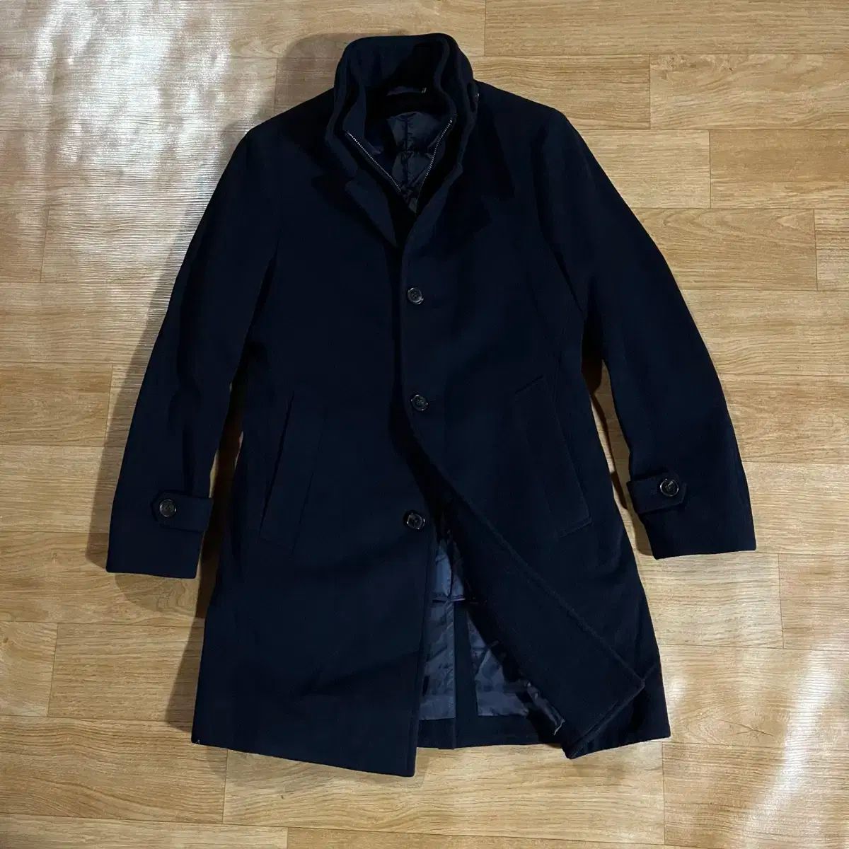 95 スーツサプライ グースライナー ウールコート