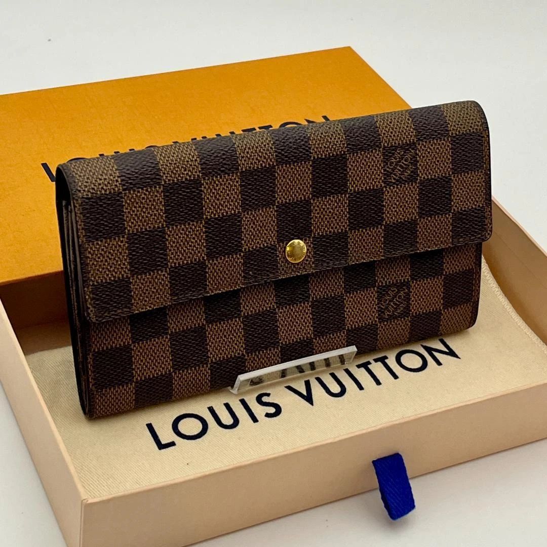 LOUIS VUITTON ダミエ ポシェットポルトモネクレディ N61725 C68