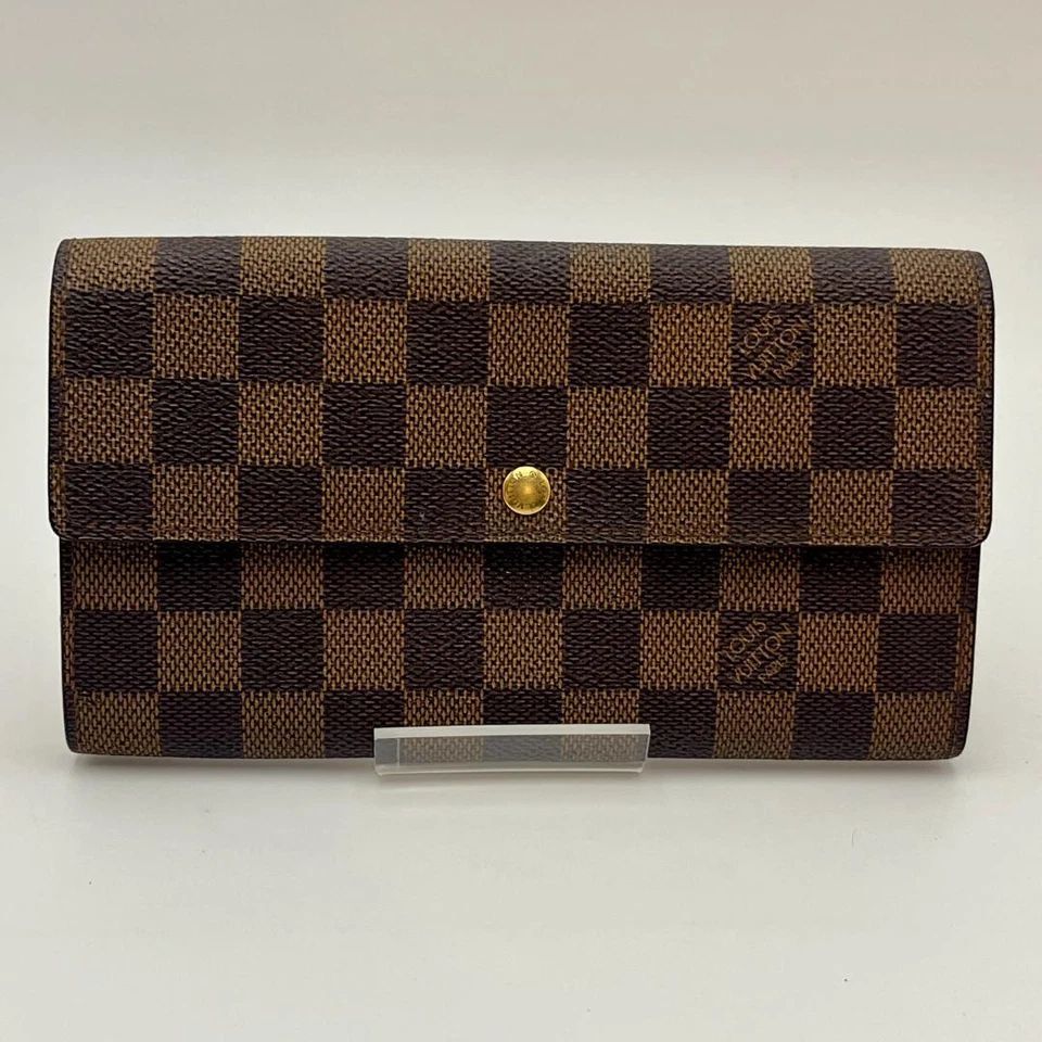 LOUIS VUITTON ダミエ ポシェットポルトモネクレディ N 61725 C 68