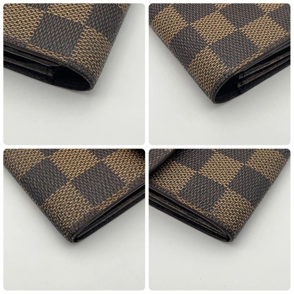  LOUIS VUITTON ダミエ ポシェットポルトモネクレディ N 61725 C 68 長財布 小物