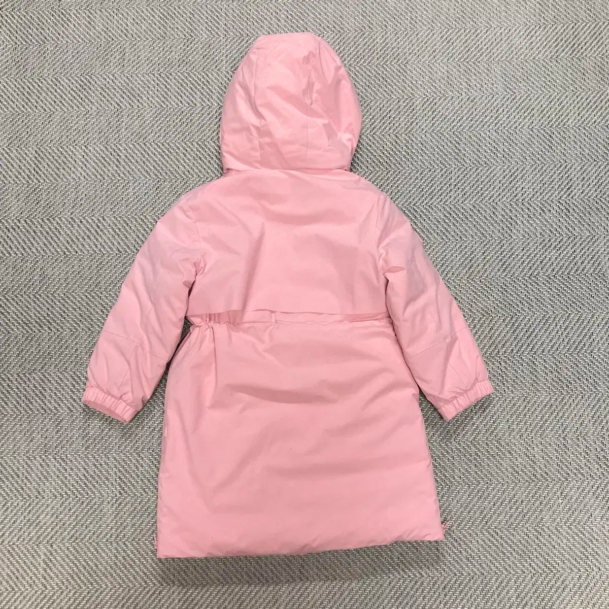 130 ニュー ンス ピンク グース ロングダウンジャケット