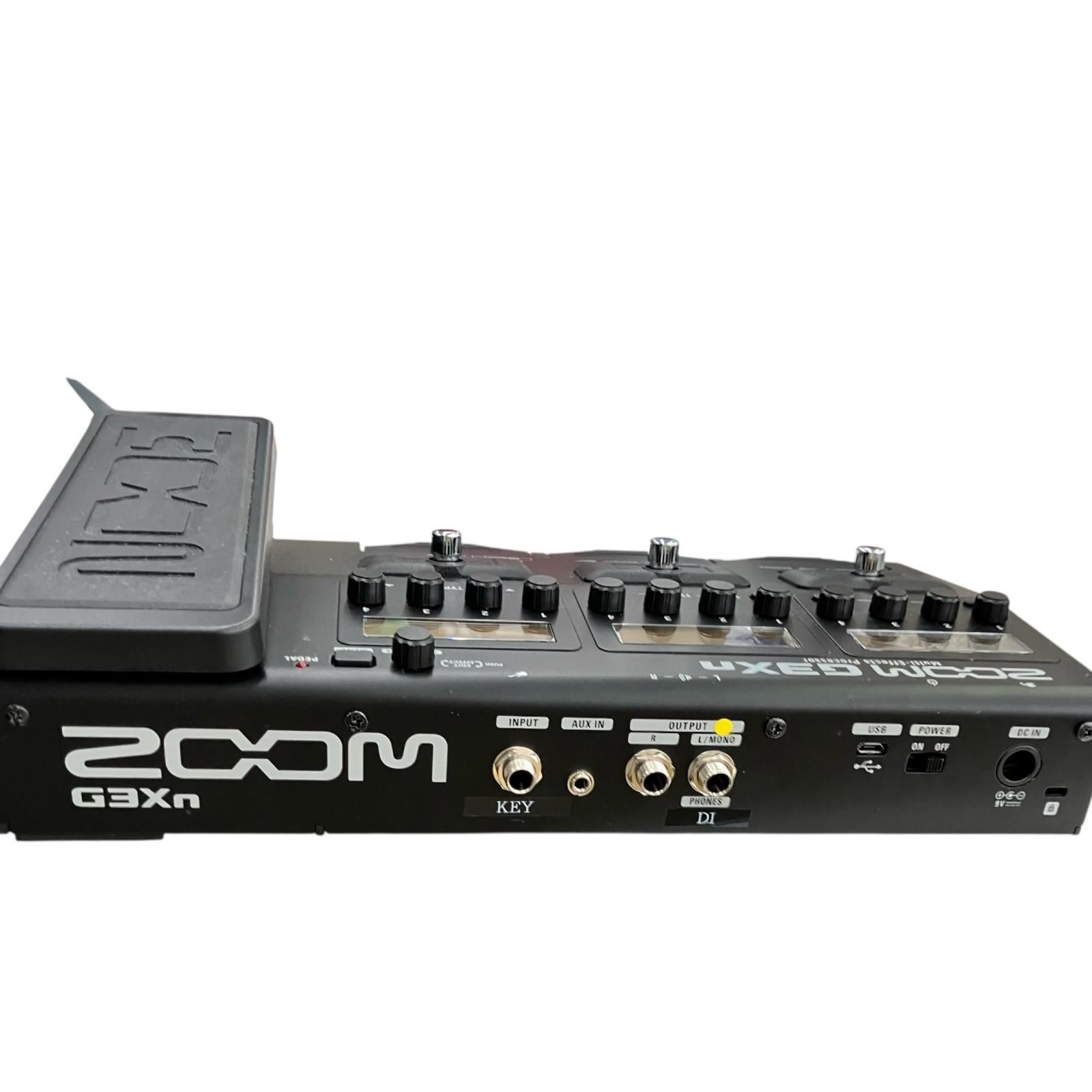楽器・機材 186000 通電確認のみ ZOOM ズーム マルチエフェクター G3Xn
