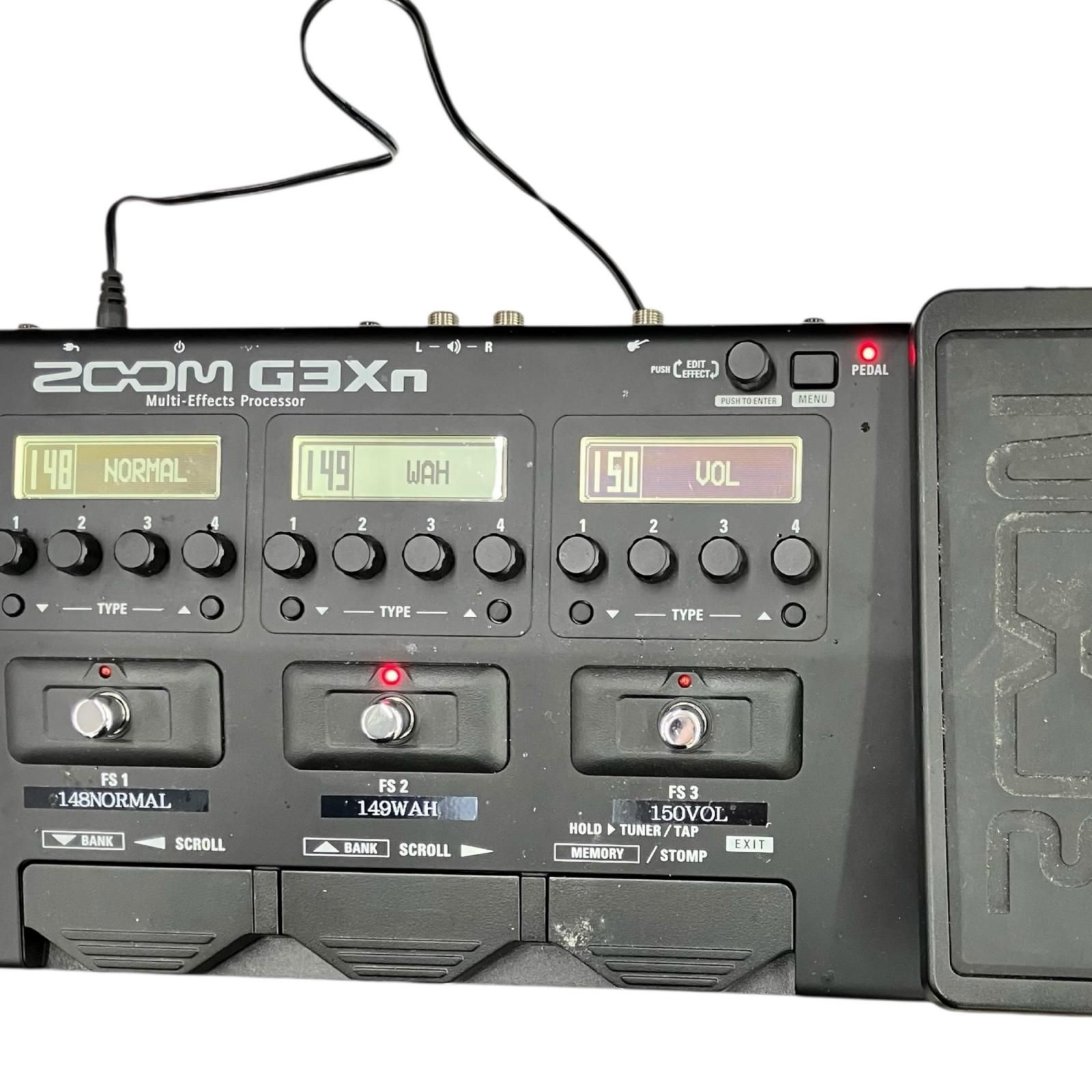 ZOOM G3Xn マルチエフェクター　【通電確認済】 楽器・機材 186000 通電確認のみ ZOOM ズーム マルチエフェクター G3Xn