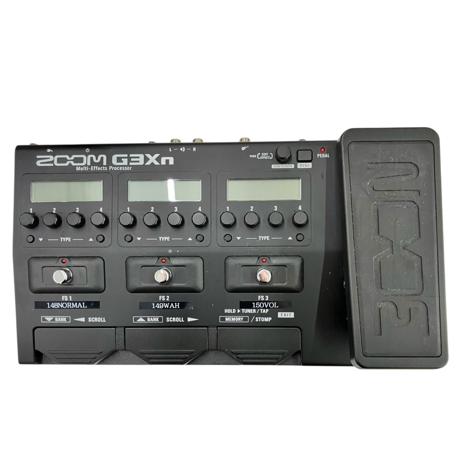 186000 通電確認のみ ZOOM ズーム マルチエフェクター G3Xn