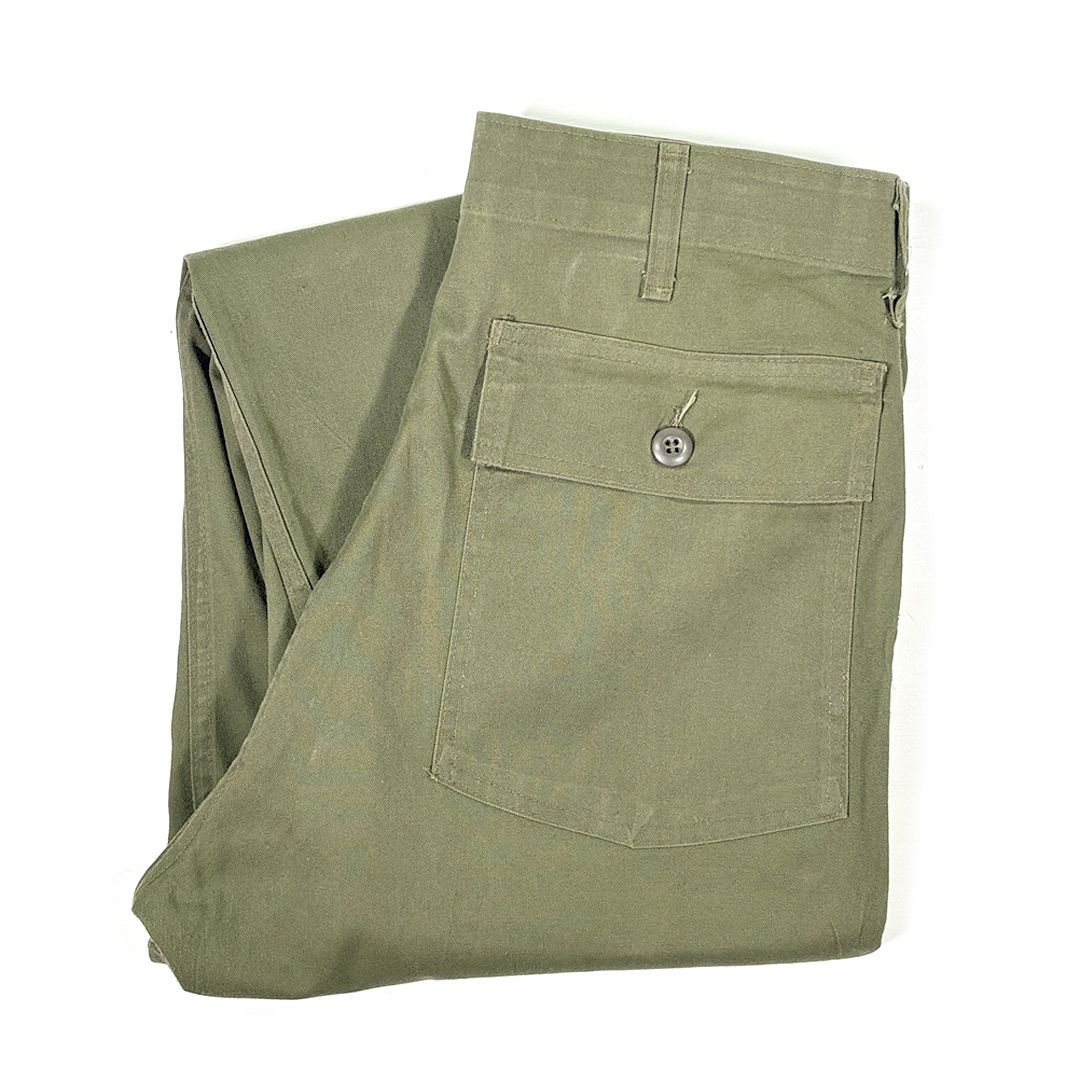 70s 80s U.S.ARMY OG-507 ベイカーパンツ ユーティリティーパンツ