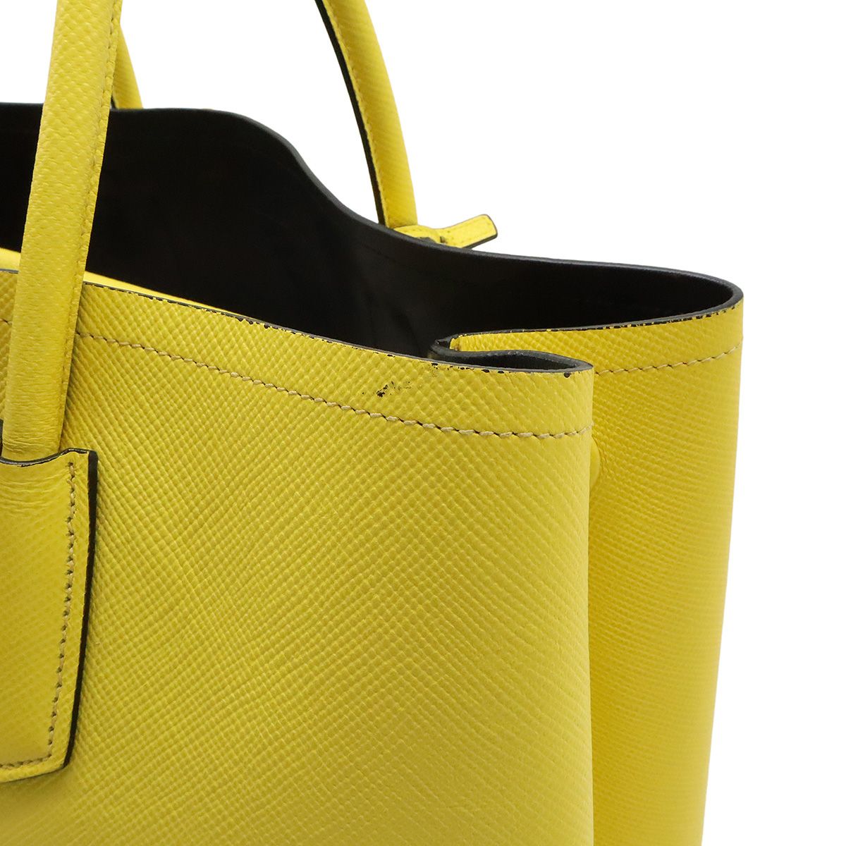 【超極美品】プラダ ダブルバッグ サフィアーノ トライアングルロゴ トートバッグ PRADA プラダ トライアングルロゴ ダブルバッグ トートバッグ