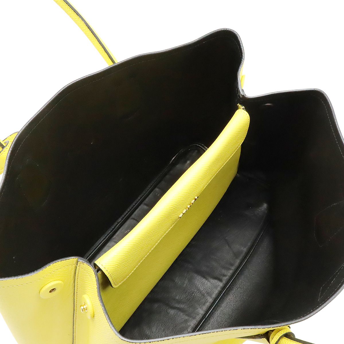 PRADA プラダ トライアングルロゴ ダブルバッグ トートバッグ