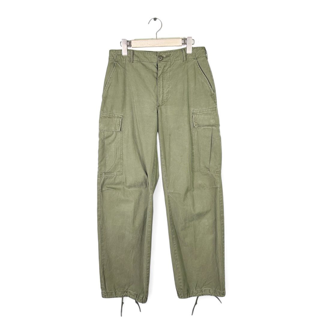 60s 米軍 実物 ジャングルファティーグパンツ 5th カーゴパンツ S-R 60s 米軍 実物 ジャングルファティーグパンツ 5th カーゴパンツ S-R