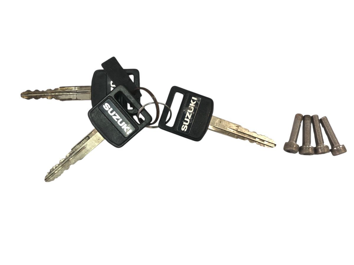 SUZUKI バンディット400V GK7AA 後期 キーセット シリンダー キャップ
