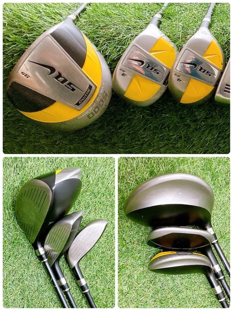 8.ナイキ　初心者オススメ　ゴルフクラブ　メンズセット　13本　右利き　カーボン H18.ナイキ 初心者オススメ ゴルフクラブ メンズセット 右利き 13本