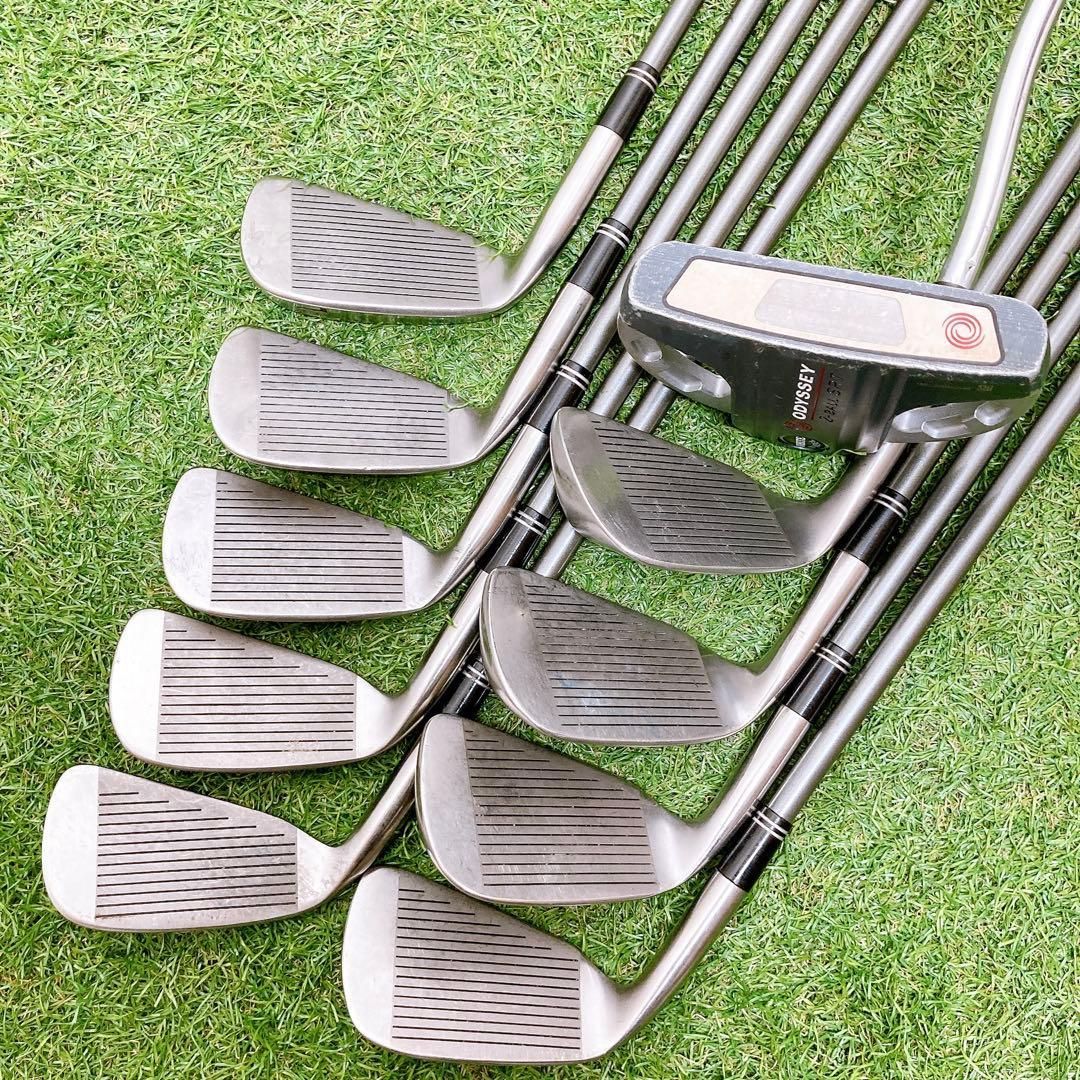 M8 ナイキ　初心者オススメ　ゴルフクラブ　メンズセット　12本 超豪華‼】NIKE ナイキ メンズ ゴルフクラブ 初心者セット 12本 S
