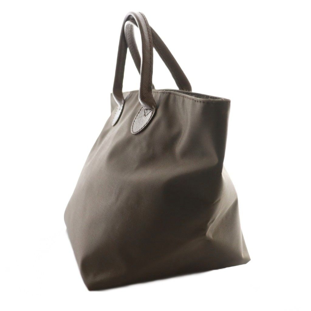 レザーハンドルトートバッグ