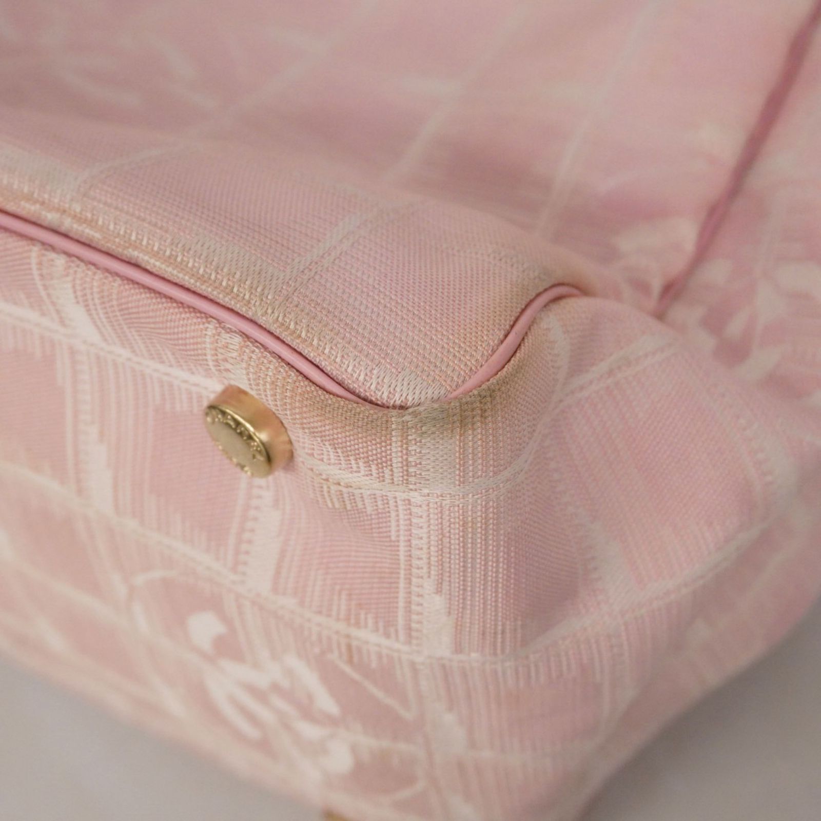  シャネル Chanel トートバッグ ニュートラベル ナイロン ピンク シャンパンレディース トートバッグ バッグ