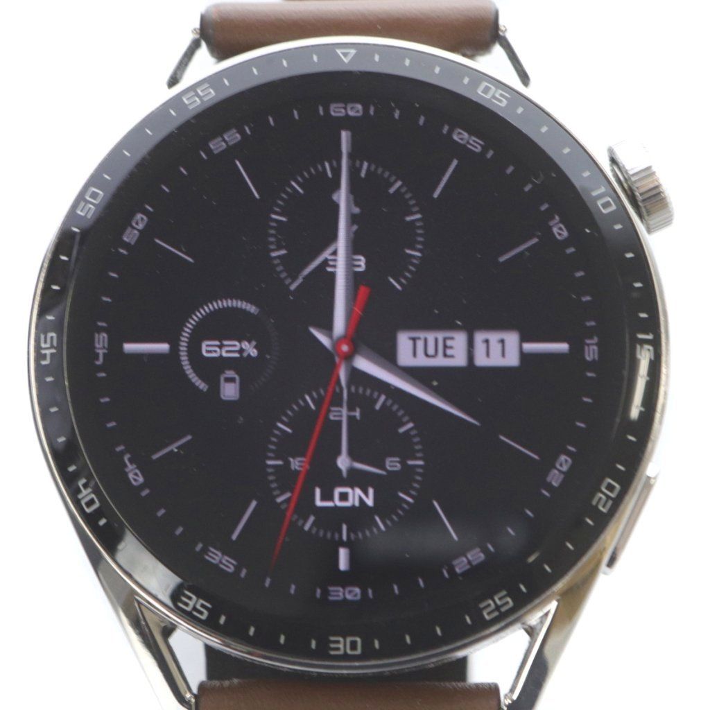 ファーウェイ WATCH GT 3 46mm スマートウォッチ 腕時計 iOS Android対応 茶色