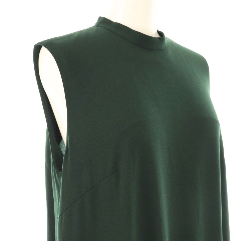 エンフォルド ENFOLD 25AW BALLOON-FRILL TANK-TOPS DRESS ワンピース