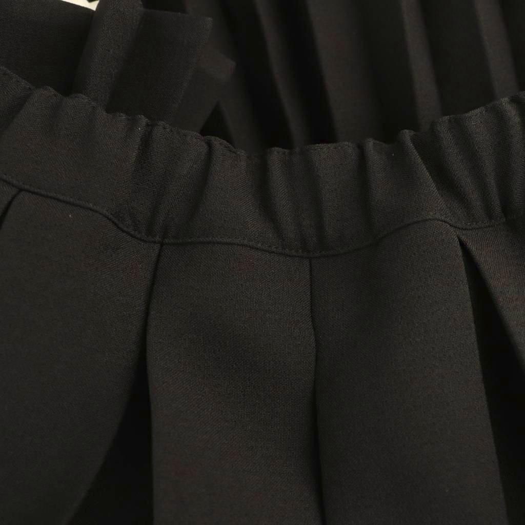 プランシー PLAN C プリーツスカート 36 ブラック /ES □OS - メルカリ