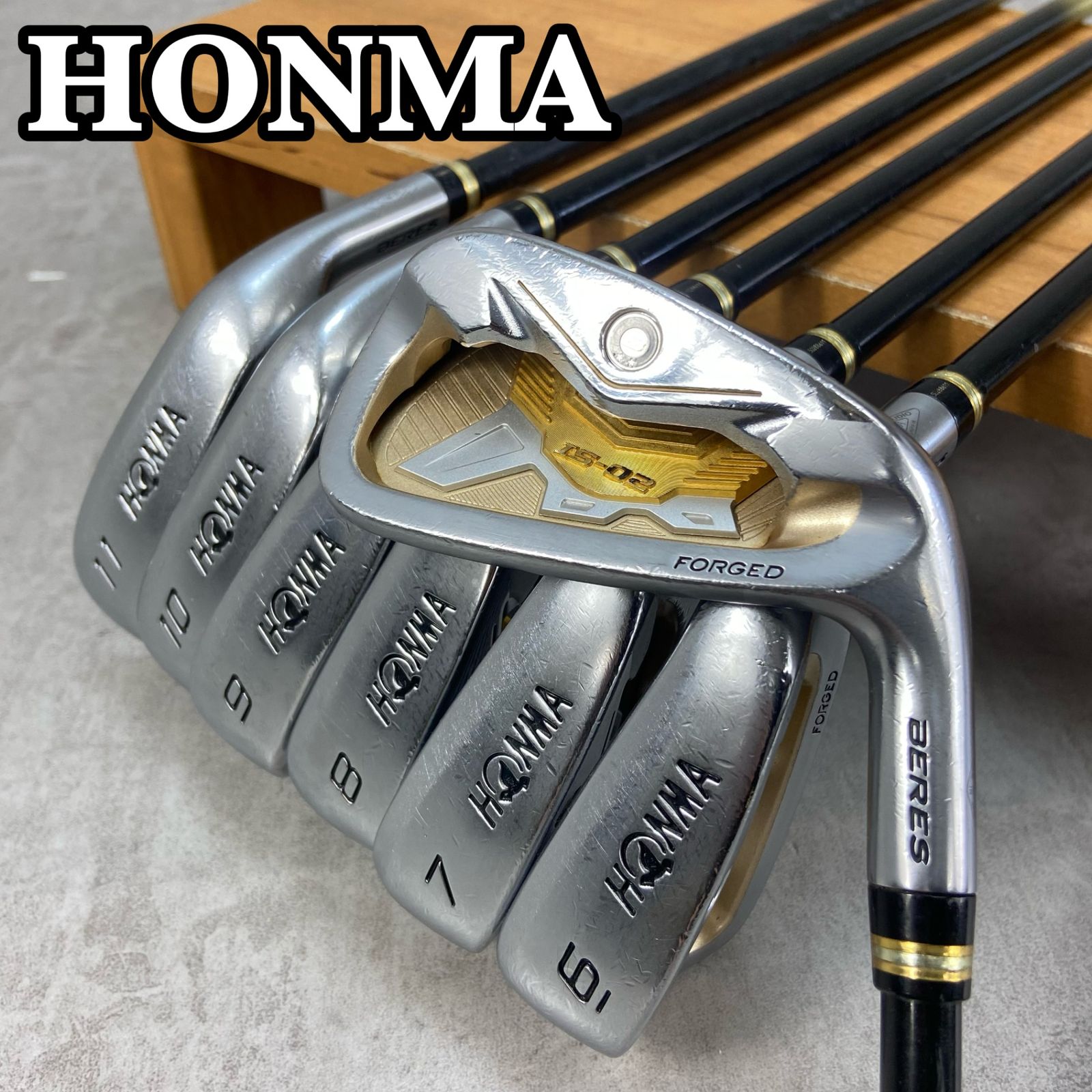 ホンマ ベレス IS-02 2スター メンズゴルフ アイアンセット 7本 R 右
