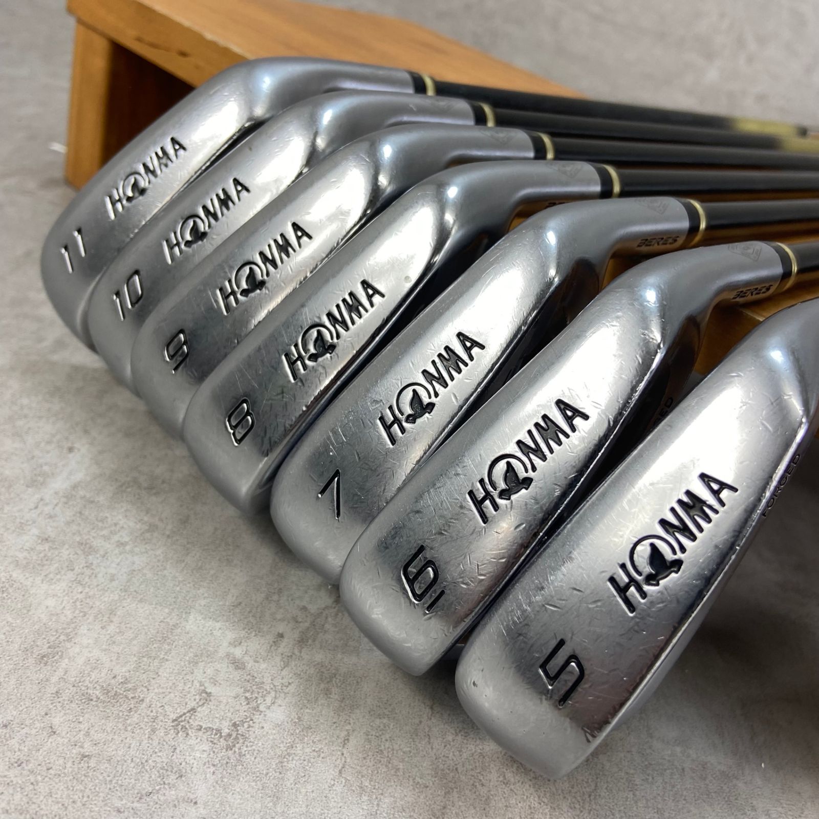 ホンマ ベレス IS-02 2スター メンズゴルフ アイアンセット 7本 R 右