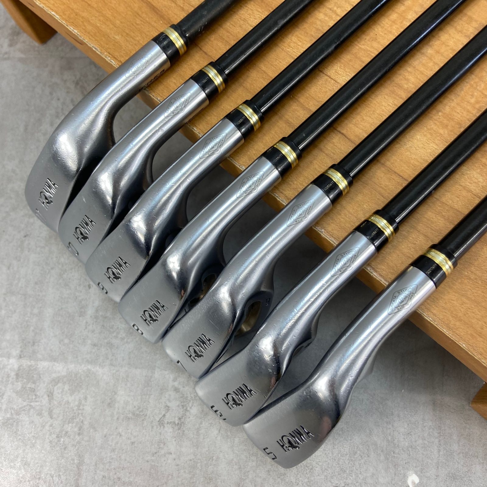 ホンマ ベレス IS-02 2スター メンズゴルフ アイアンセット 7本 R 右