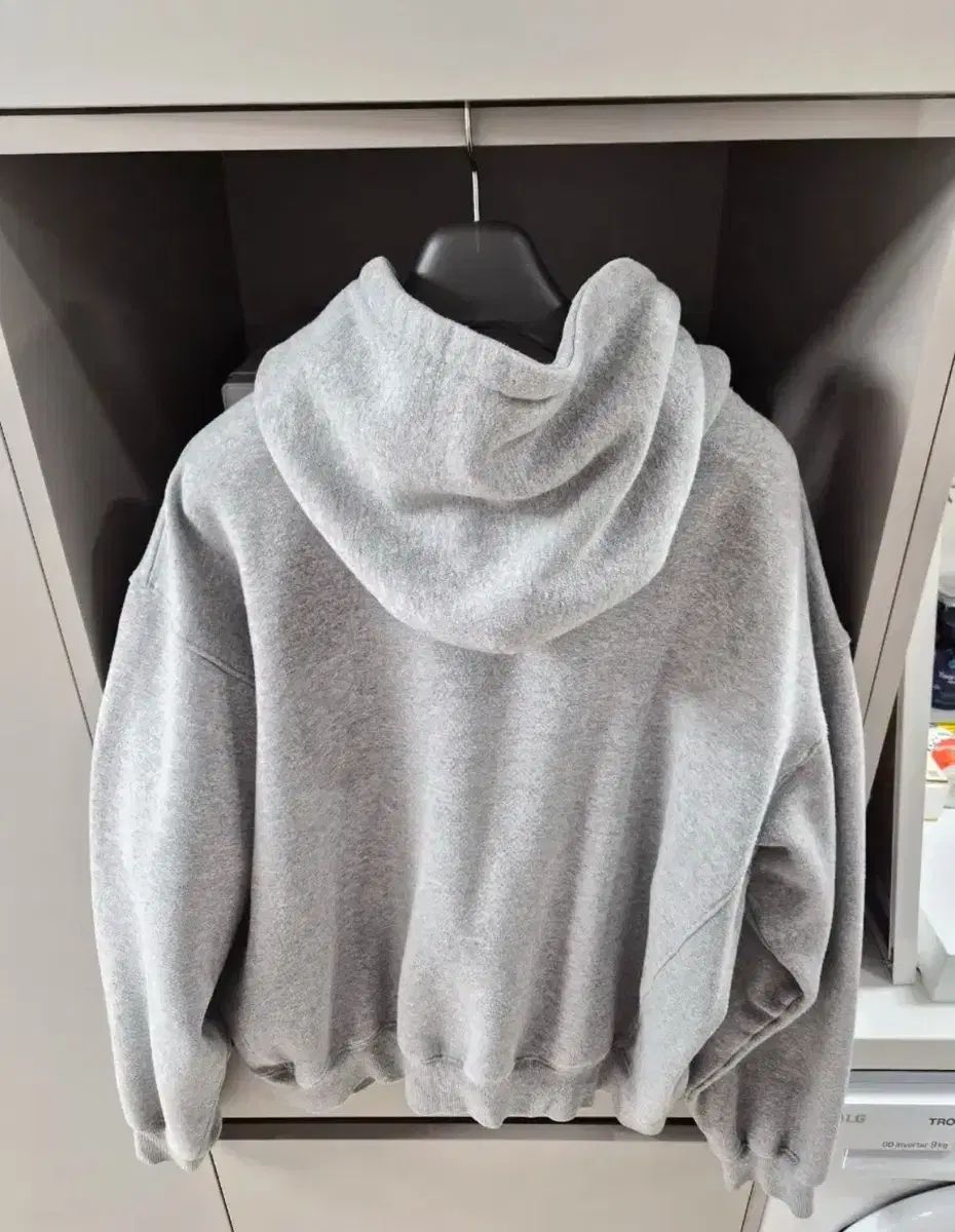 NOHANT LONELY グレー ジップアップパーカー NOHANT LONELY ジップアップパーカー グレー