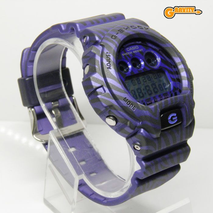 CASIO カシオ G-SHOCK ジーショック Gショック DW-6900ZB-2JF ゼブラ カモフラージュ シリーズ パープル 迷彩 ZEBRA CAMO