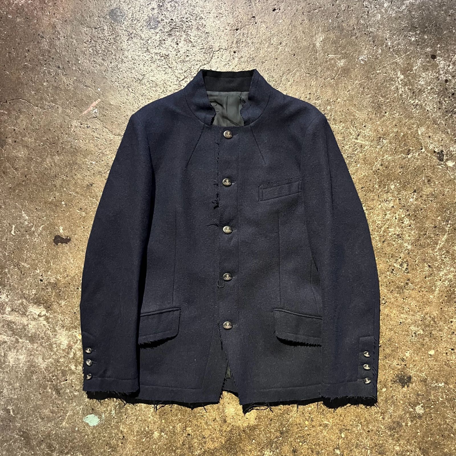 Vivienne Westwood MAN スタンドカラージャケット 46 カットオフ 