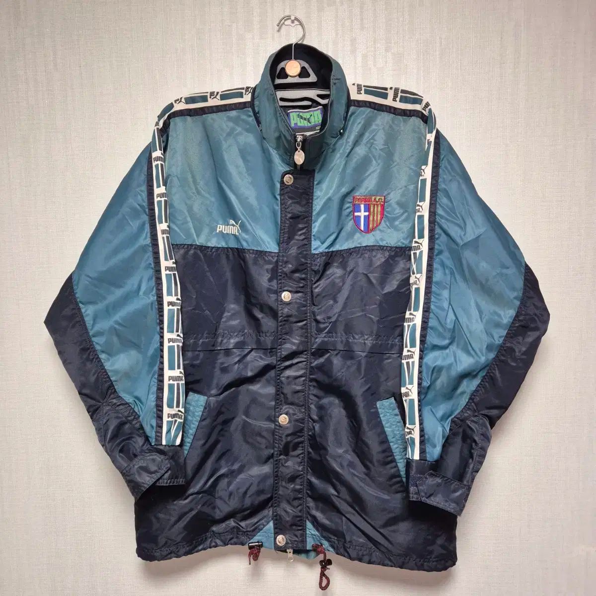 PUMA プーマ FCパルマ 95-97 ユニフォーム XL 半袖 イタリア製-激
