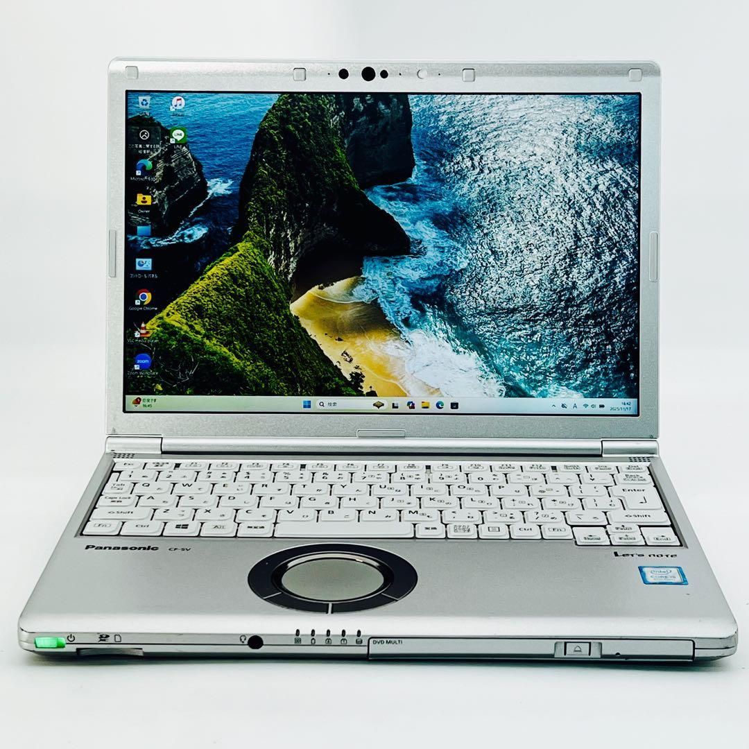 レッツノート Core i5 8世代 ノートパソコン Win11 オフィス付き