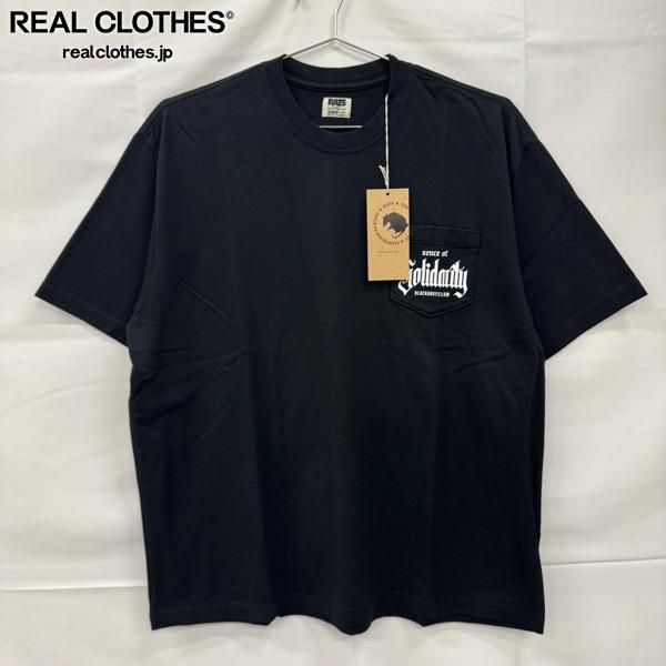 未使用】RATS/ラッツ【24SS】SOLIDARITY POCKET TEE/ソリダリティ