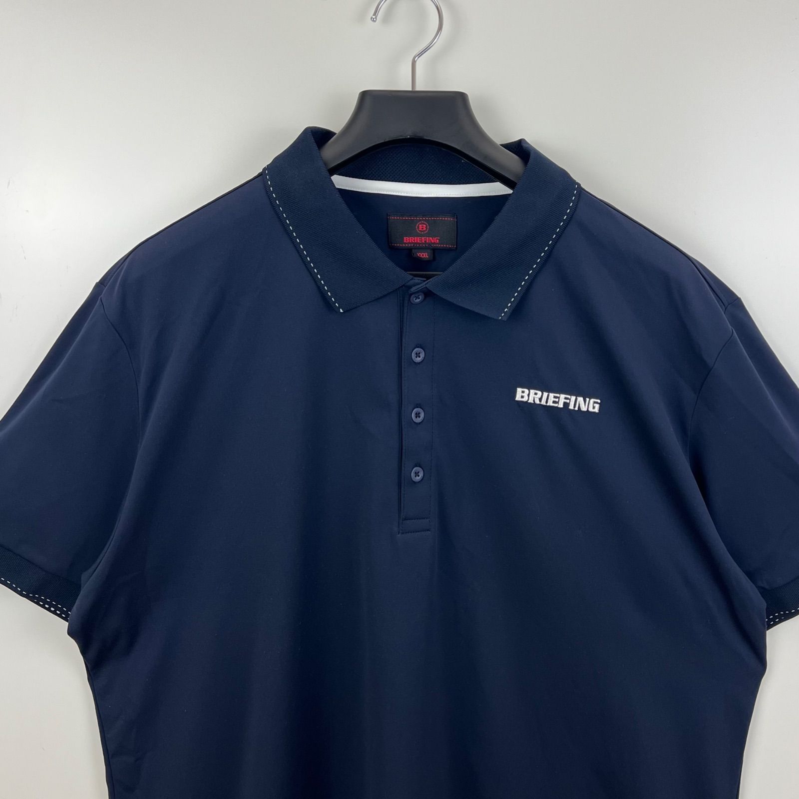 BRIEFING 2025 KING MEN'S TOUR POLO S/S shirts 3XL BBG251M09