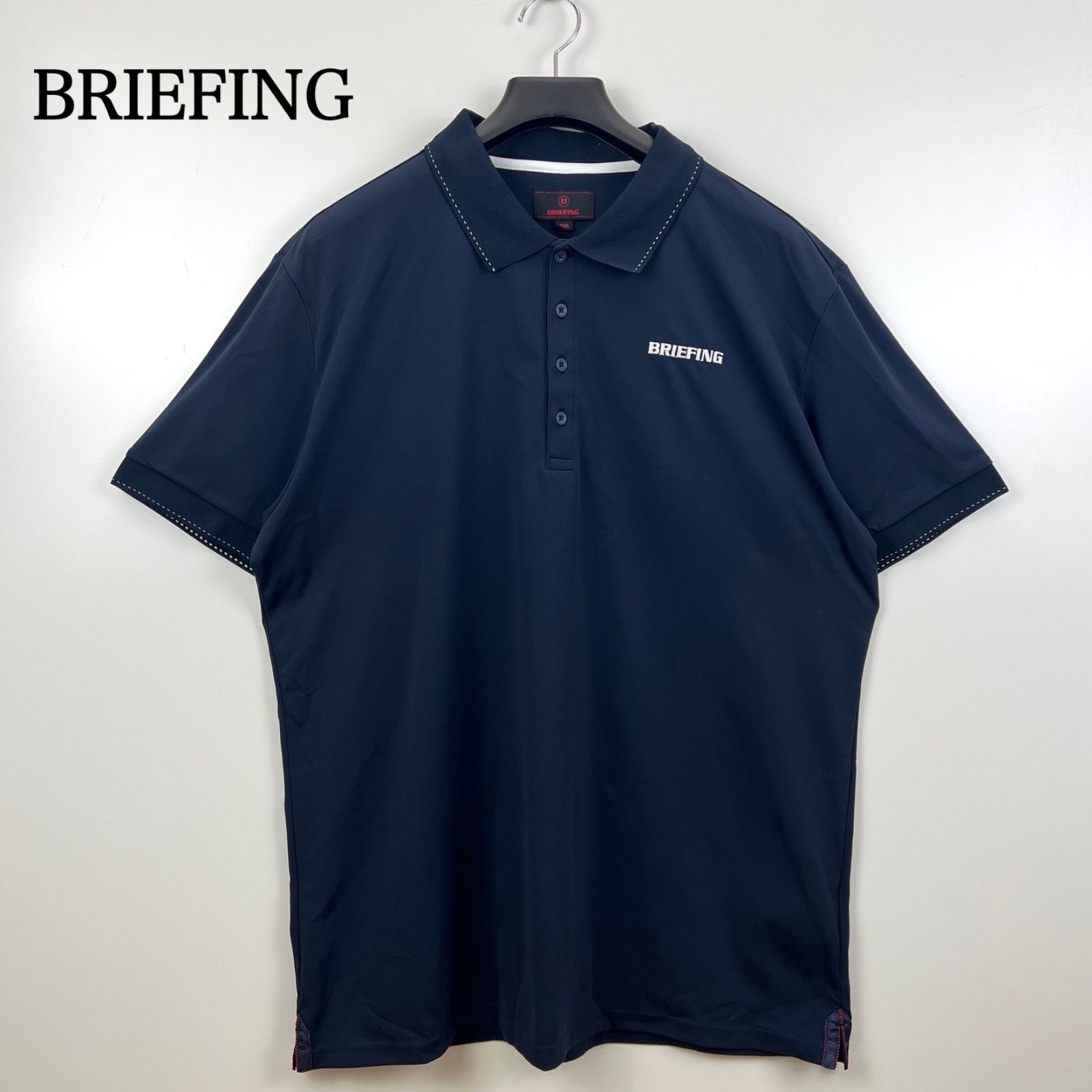 BRIEFING 2025 KING MEN'S TOUR POLO S/S shirts 3XL BBG251M09