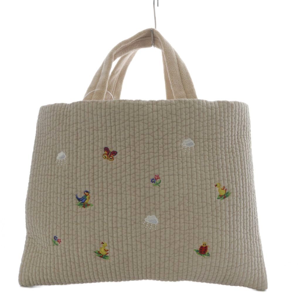 ピオヌンナル pionunnal ×フェイラー MIMI トートバッグ ハンドバッグ ベージュ YO28