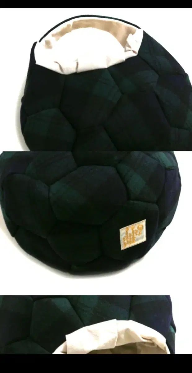 ORE ハンドメイド サッカーボール形 トートバッグ