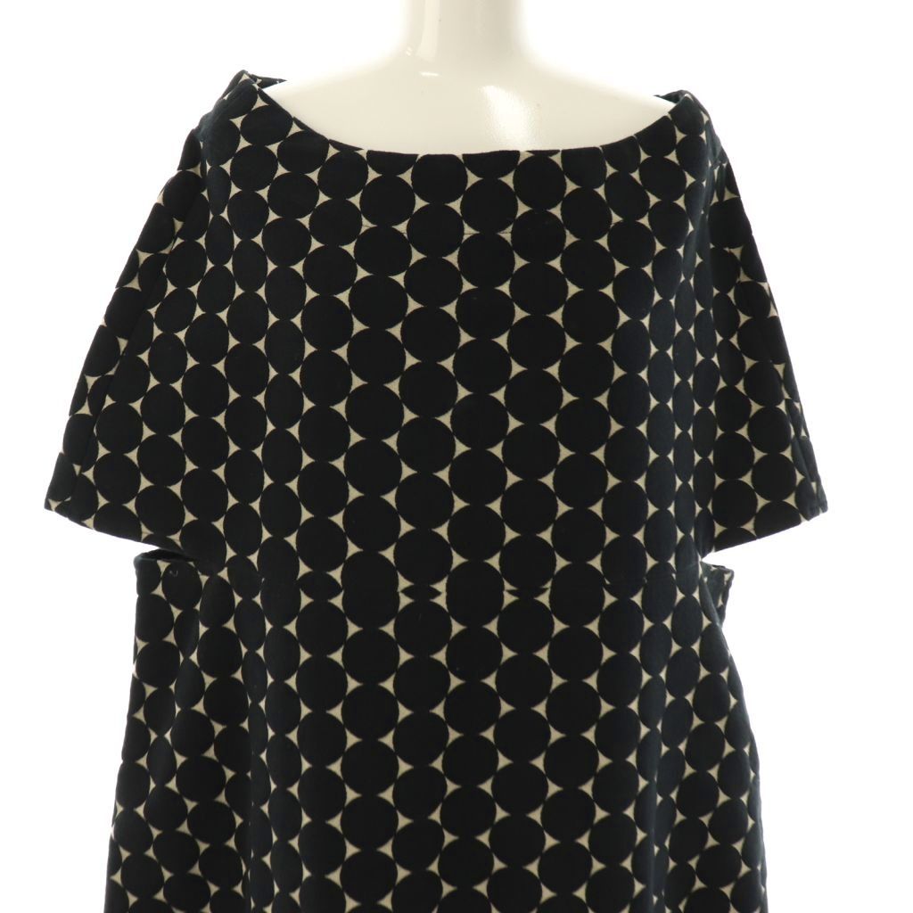 LIMI feu　リミフゥ　ヨウジヤマモト　変形　ワンピース　チュニック　ドット LIMI feu リミフゥ ヨウジヤマモト 変形 ワンピース チュニック ドット