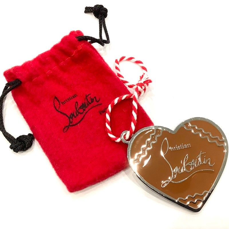 クリスチャン・ルブタン CHRISTIAN LOUBOUTIN 非売品 エナメル ハート