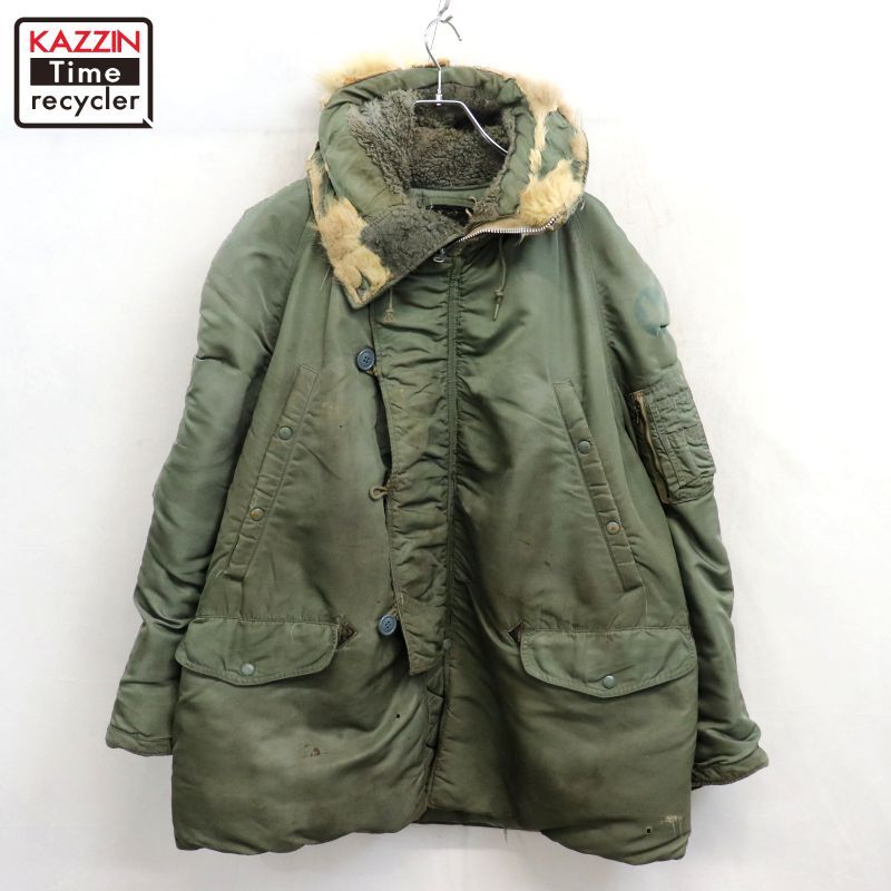 50s USA製 vintage U.S.AIR FORCE N-3B コヨーテ リアルファー