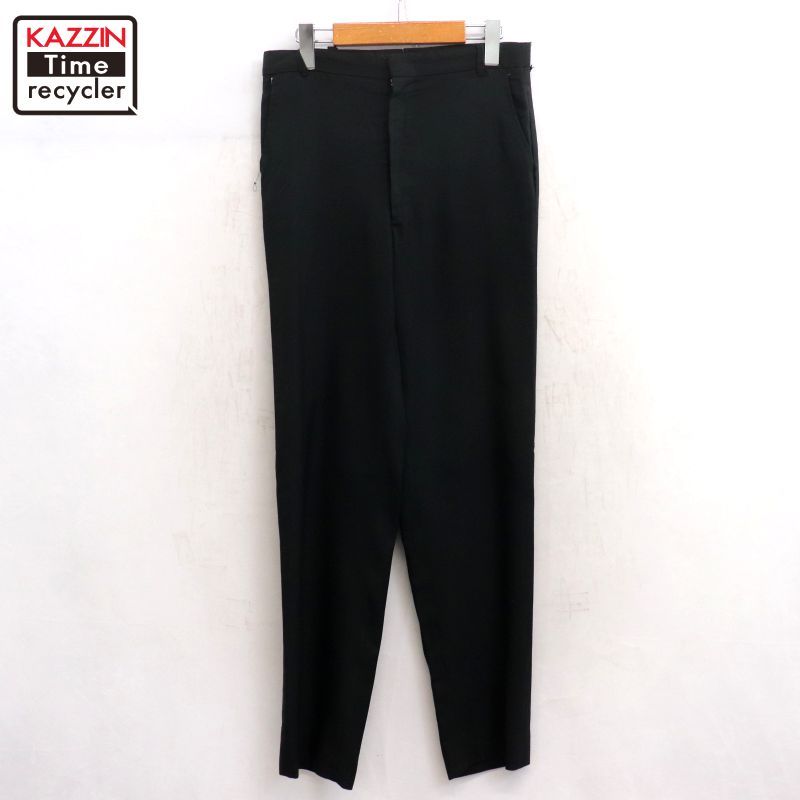 60s ノータック ウール スラックスパンツ メンズ XS Sサイズ相当