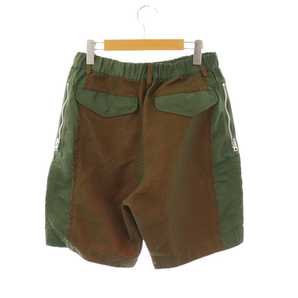 サカイ sacai ドッキングショートパンツ ハーフパンツ ジッパーフライ  