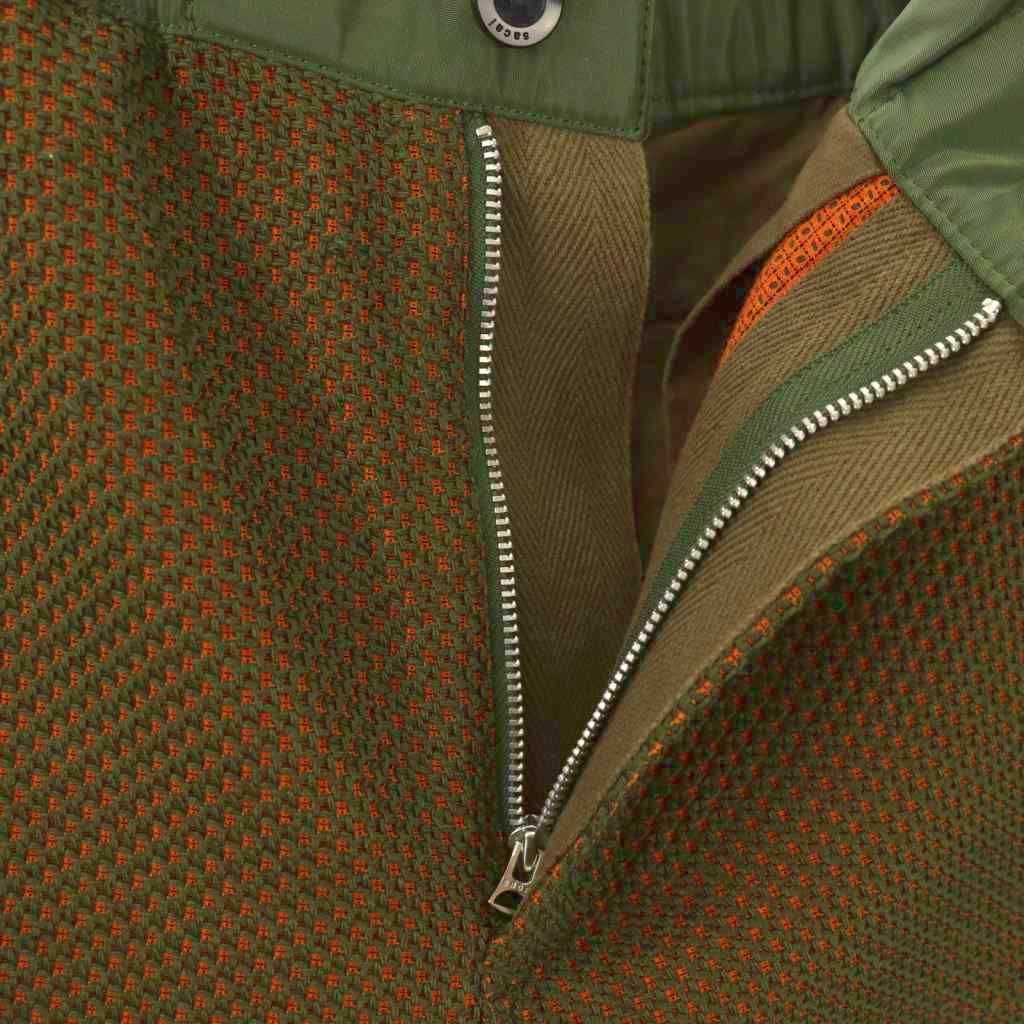 サカイ sacai ドッキングショートパンツ ハーフパンツ ジッパーフライ