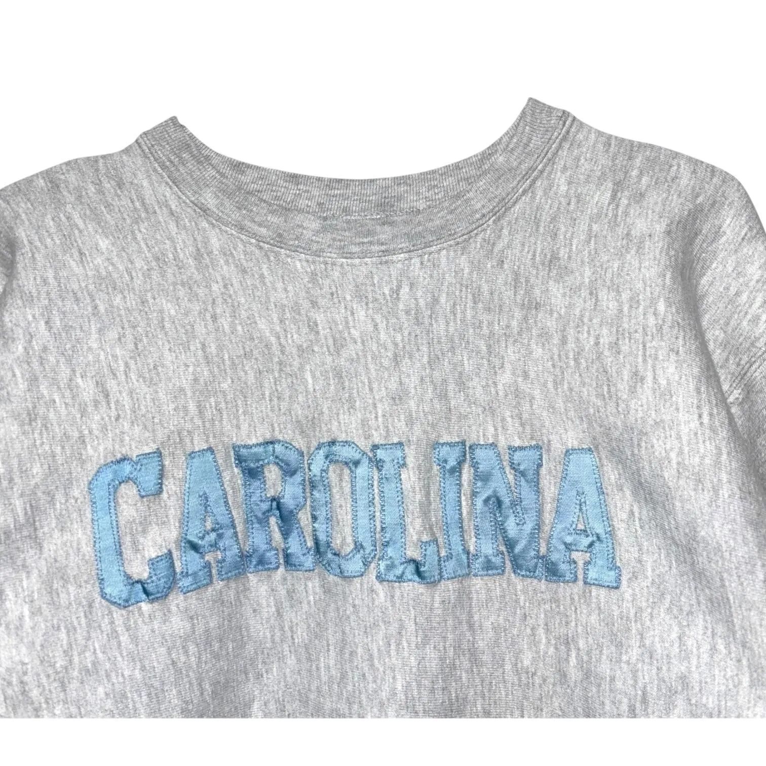 80s USA製 Champion REVERSE WEAVE CAROLINA XL Ash Gray チャンピオン 