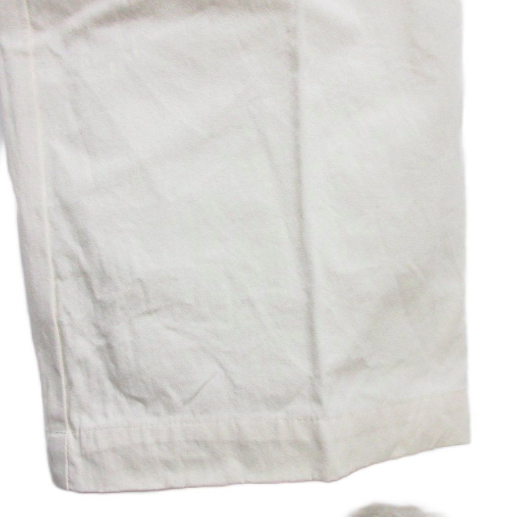 未使用品 ジュライナイン JULY NINE タグ付 コットン タック チノ