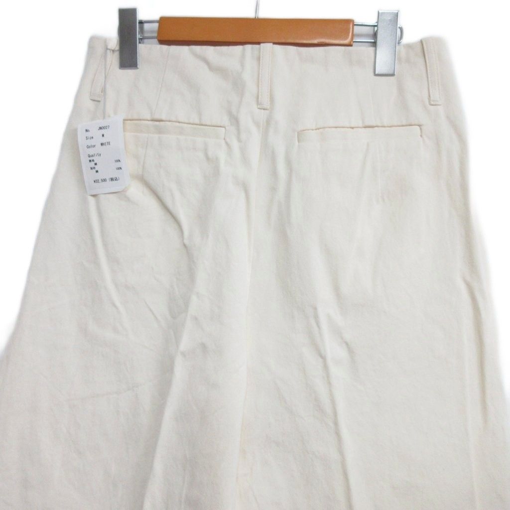 julynine チノパン アッシュホワイト ジュライナイン Mサイズ 新品