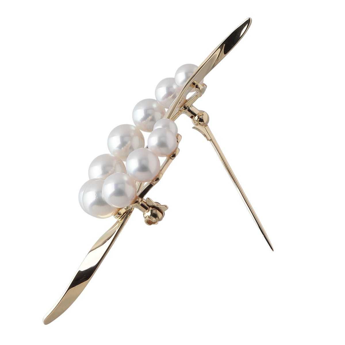 ミキモト パール ブローチ サークル アコヤパール4.0mm～6.3mm PB