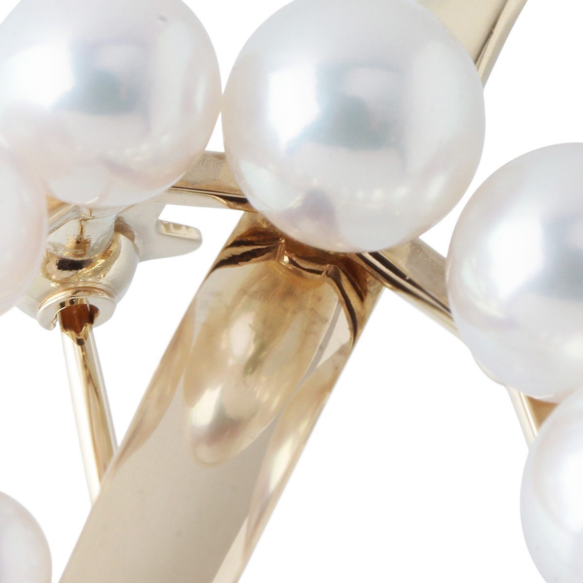 ミキモト パール ブローチ サークル アコヤパール4.0mm～6.3mm PB