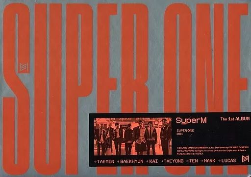 中古】輸入洋楽CD SuperM / SUPER ONE 001(Super Ver.)[輸入盤] - メルカリ