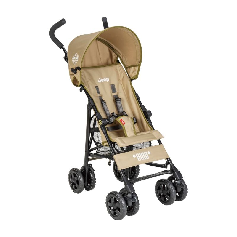 メーカー Jeep ジープ ベビーカー アドベンチャー サンドベージュ 軽量 コンパクト 折りたたみ 安全設計