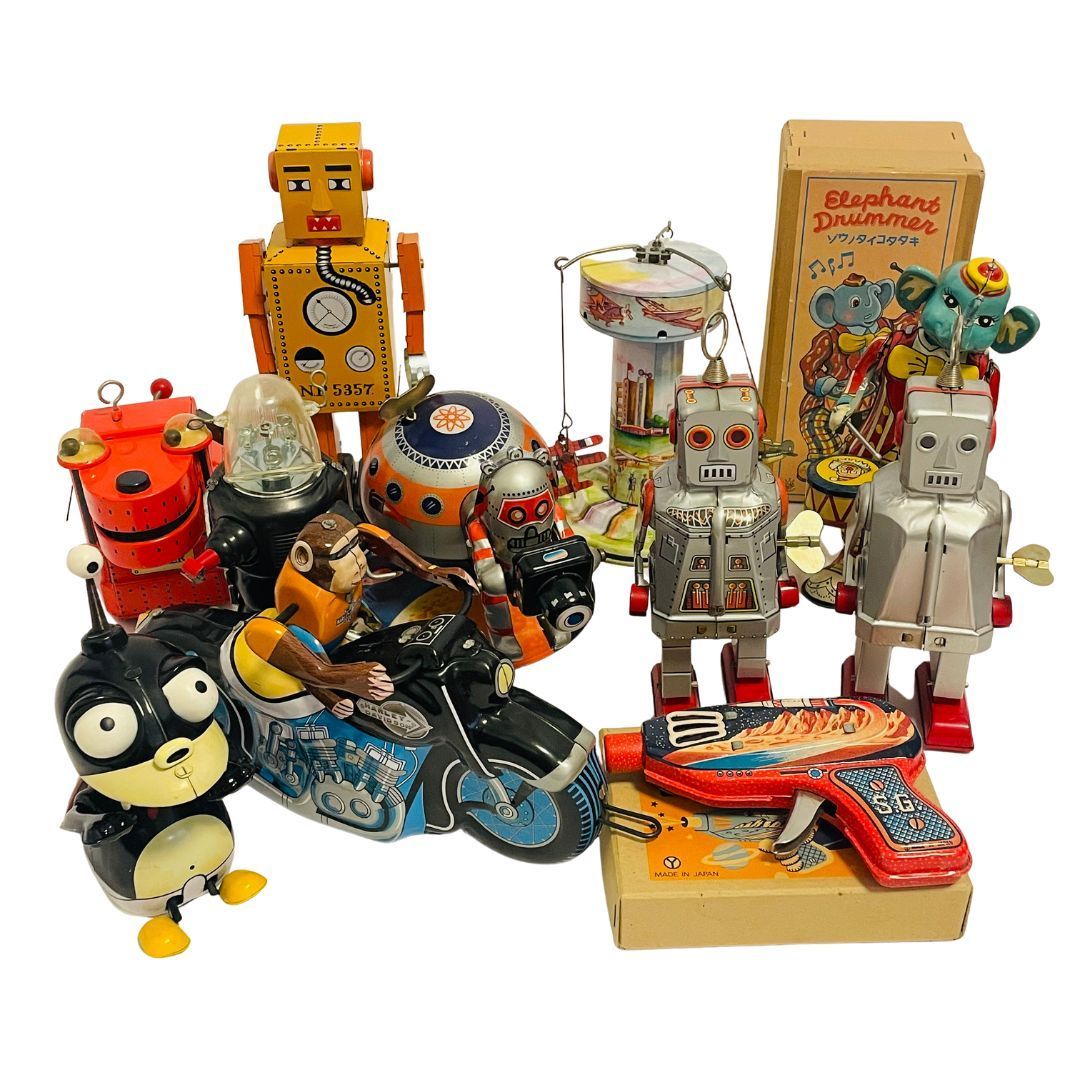 希少 ハーレーダビッドソン アクロバティックモンキー ブリキ