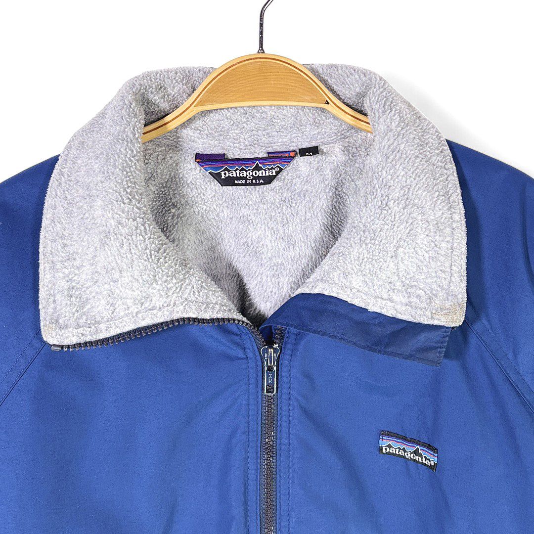 80s Patagonia シェルドシンチラジャケット　Mサイズ　デカタグ 80s パタゴニア デカタグ USA製 シェルドシンチラ ヴィンテージ