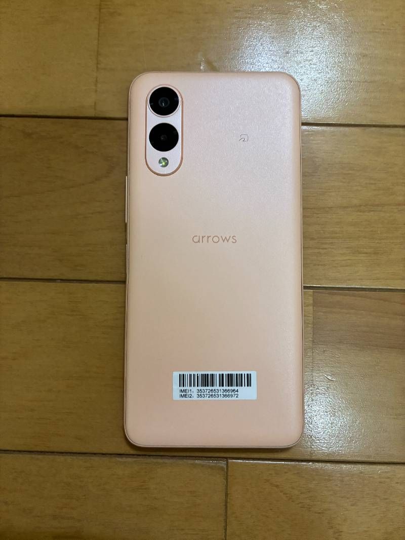 SIMフリー arrows We2 FCG02 オレンジ au 中古スマホ - メルカリ