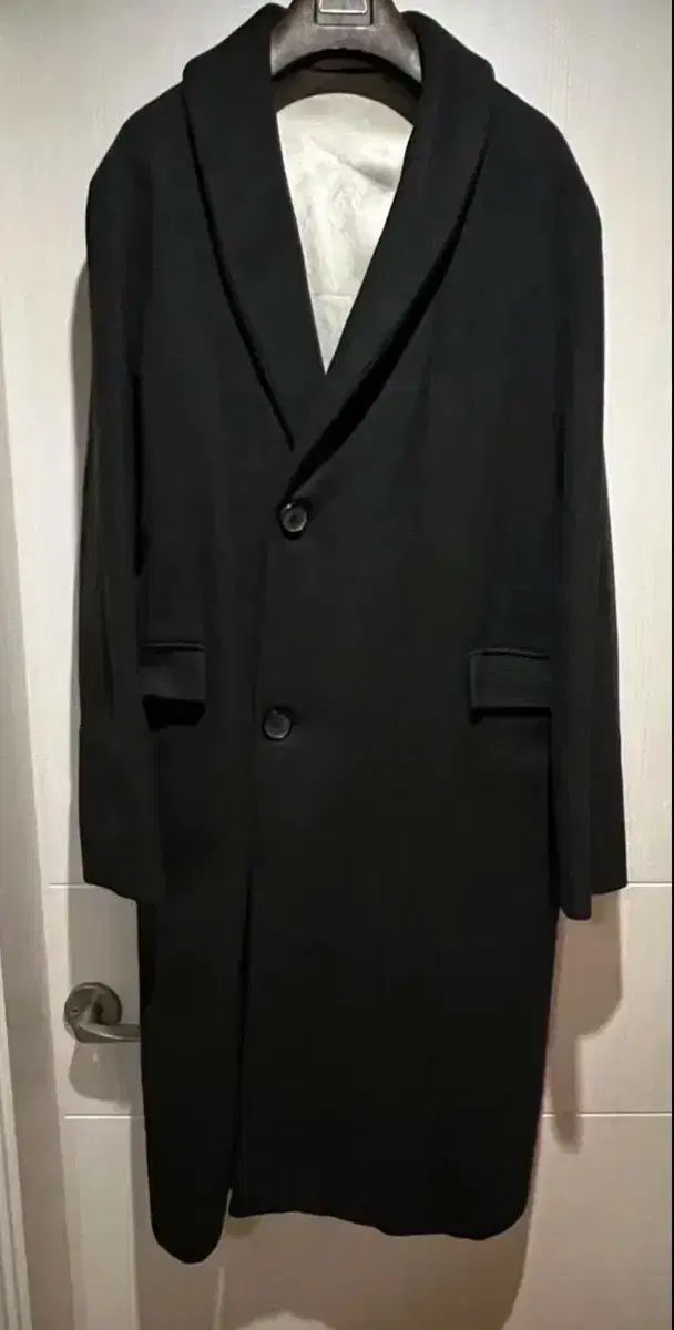 ルメール Lemaire カフタン ヤク ウール コート ブラック 50 105